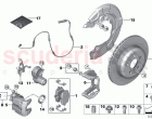 Rear wheel brake