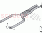 Repl of petrol part filter w fr pipe