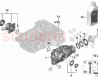 Front axle differential 175AL