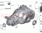 Rear axle drive