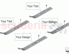 Retrofit engraved treadplates