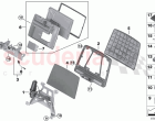 Seat front rear panel II