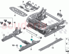 Seat front seat frame