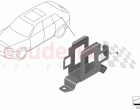 Control unit holder starlight headliner