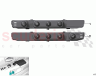 Seat functions rear pass compartment