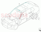 Wiring harness roof
