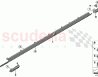 Cover door sill wheel arch