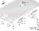 Mounting parts roofliner