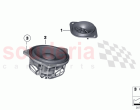 Single parts Top HiFi instrument panel