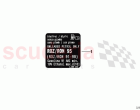Information plate fuel