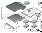 Electrical folding top