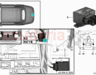 Relay electric fan motor K5
