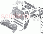 Sound insulating rear