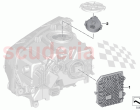 Single parts headlight electronics