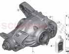 Rear axle drive