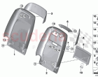 Seat front rear panel I