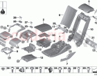 Seat rear centre armrest multifunct