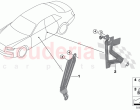 Holder cont electr central locking drive