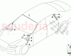 Glazing mounting parts