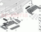 Trim panel footwell