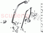 Safety belt rear