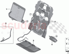 Seat front lumbar massage function