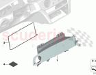 Instrument panel glass case