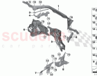 Mounting parts engine compartment