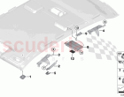 Mounting parts roofliner