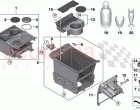 Storage comp cen console rear pass comp