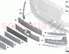 Trim panel trim elements front