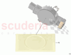 Replacement plate driving light sensor