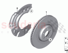 Front brake brake disc