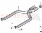 Front silencer