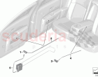 LED module optical fibre