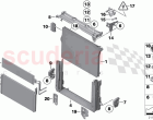 Mounting parts f radiator