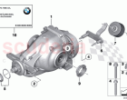 Rear axle drive