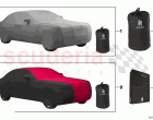 Car cover interior tailored