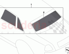 Retrofit rear compartment curtains