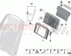 Seat front rear panel II