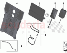 Seat rear lumbar