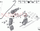 Locking system door rear