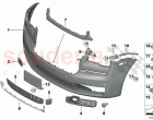 Trim panel front