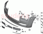 Trim panel front