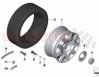 Light alloy wheel styling 273
