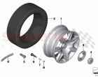Light alloy wheel styling 274