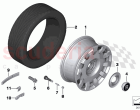 Light alloy wheel styling 420