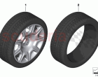 Wheel and tyre combinations