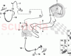 Brake pipe front