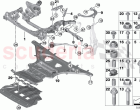 Frnt axle support wishbone tension strut
